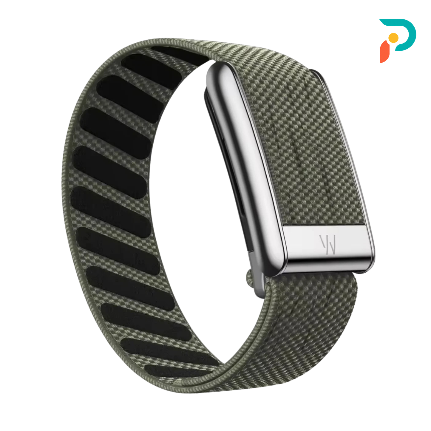 Army Green SuperKnit — Silver Buckle