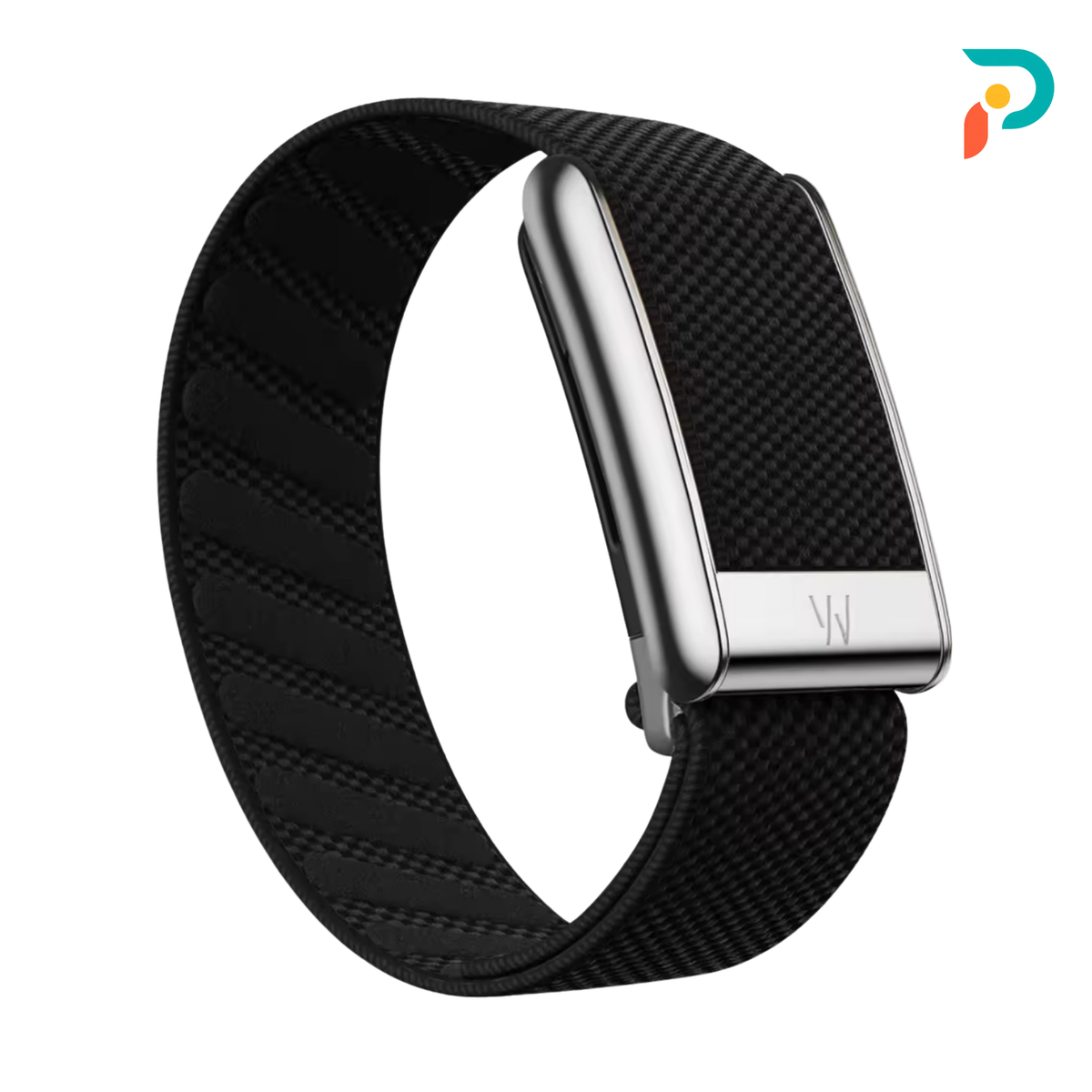 Black SuperKnit — Silver Buckle