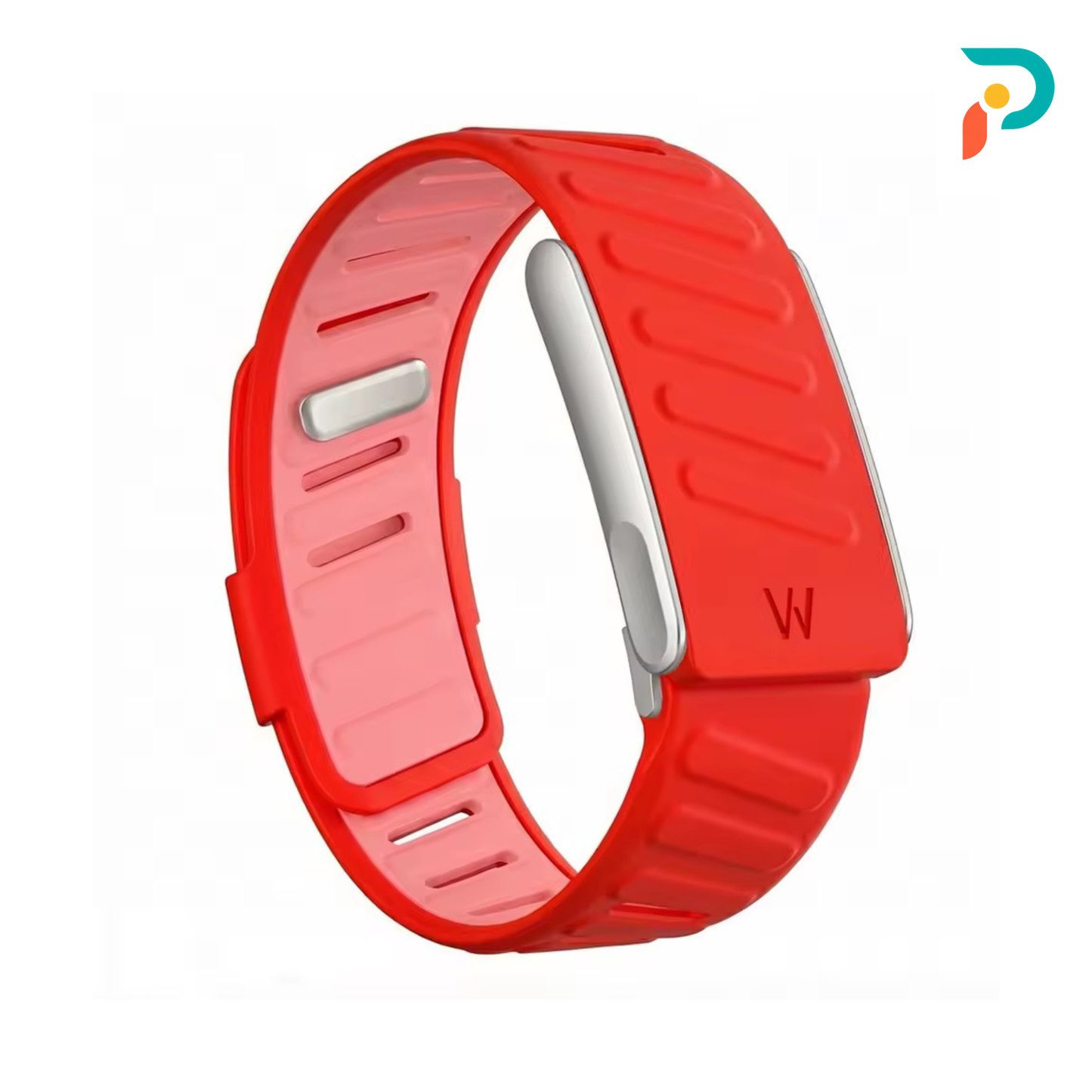 Red SportFlex — Silver Buckle