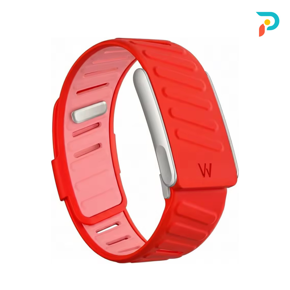 Red SportFlex — Silver Buckle