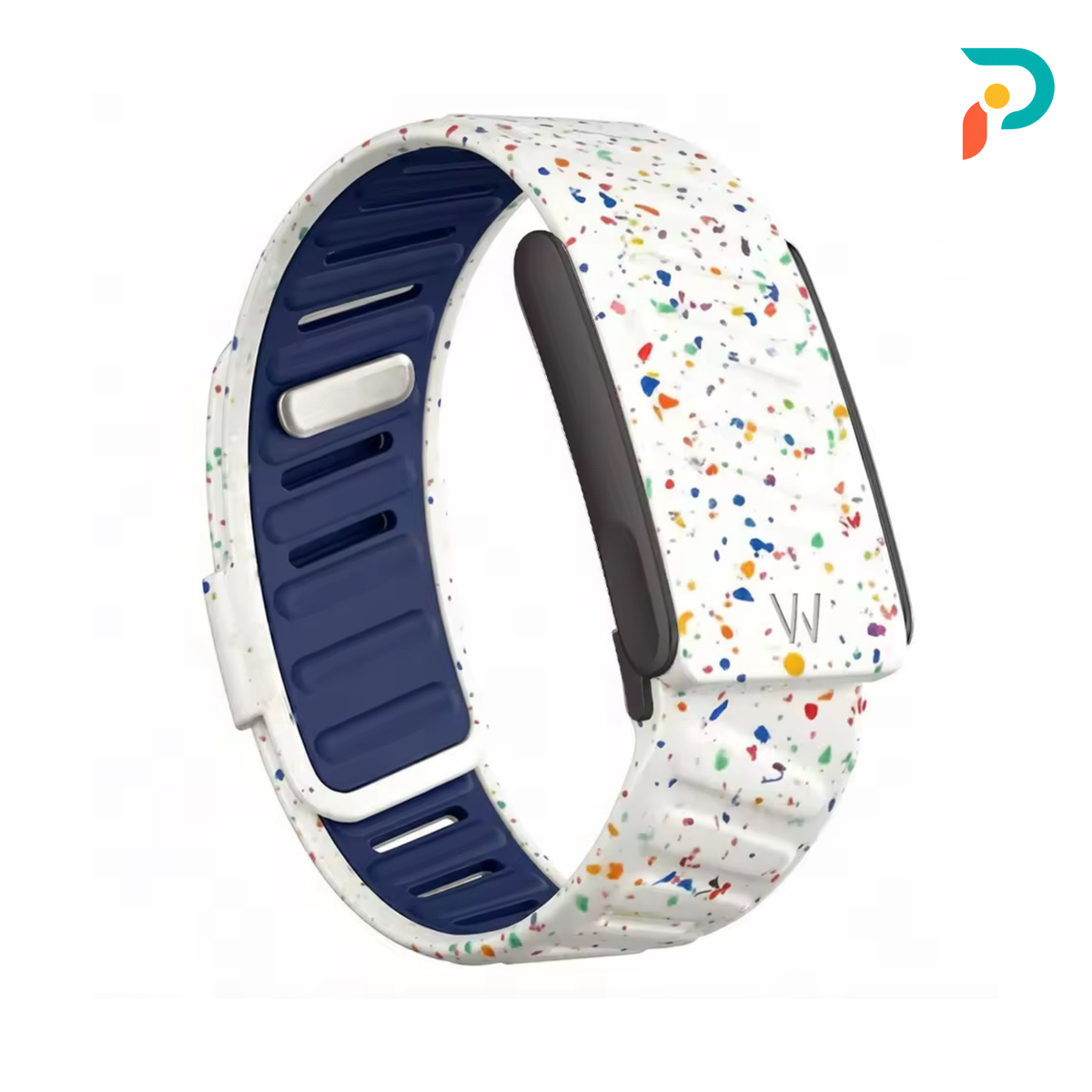 White Dots SportFlex — Black Buckle