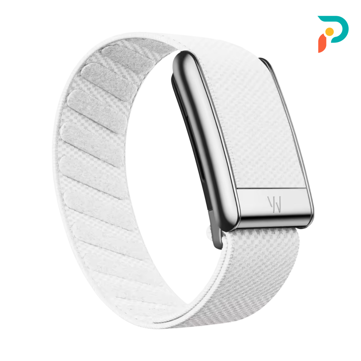 White SuperKnit — Silver Buckle