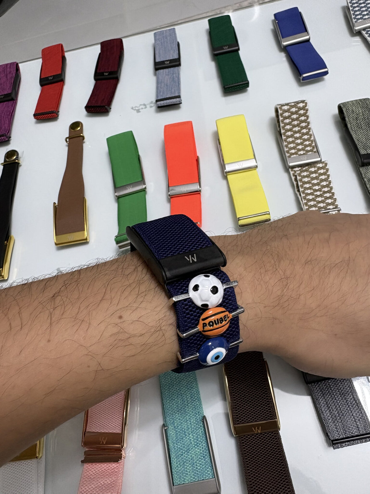 Football Charm — Silver