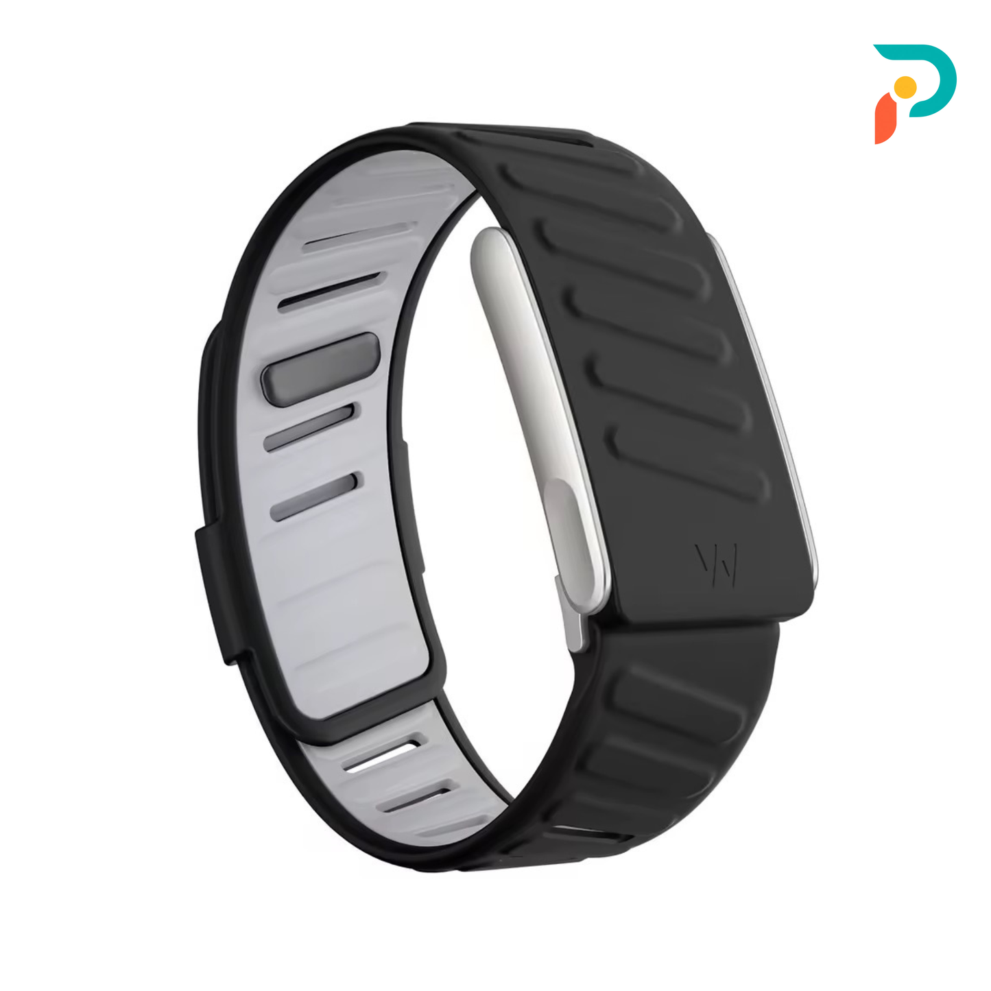 Black Grey SportFlex — Silver Buckle (Logo)