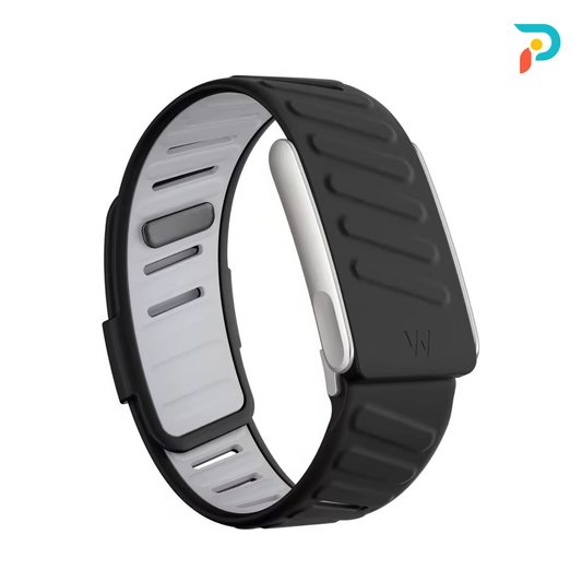Black Grey SportFlex — Silver Buckle (Logo)