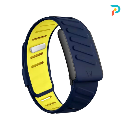 Dark Blue Yellow SportFlex — Black Buckle