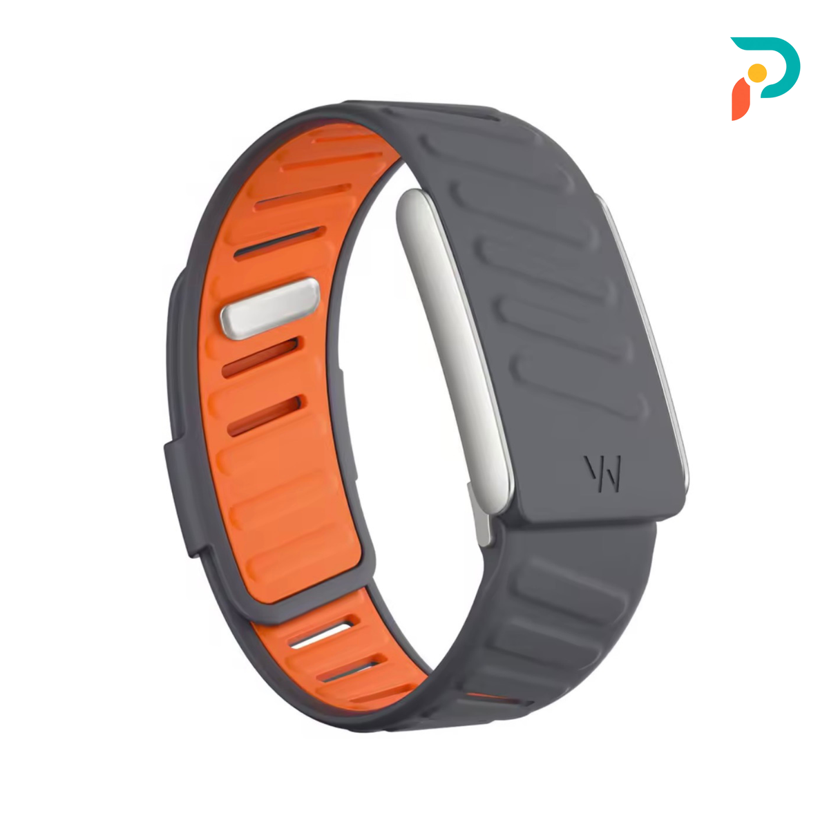 Deep Grey Orange SportFlex — Silver Buckle