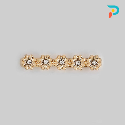 Flowers Charm — Gold