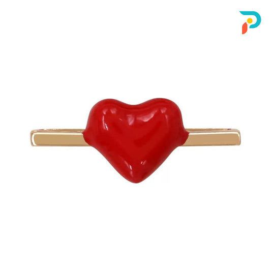 Golden Heart Charm