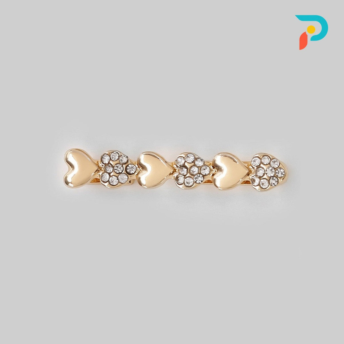Hearts Charm — Gold