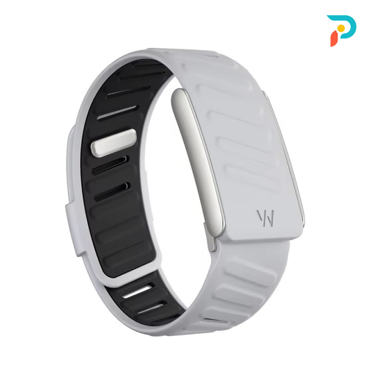 Light Grey Black SportFlex — Silver Buckle