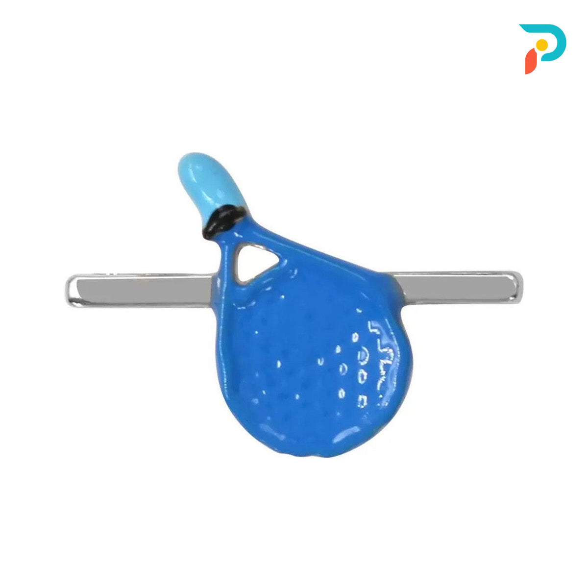 Racket Charm — Silver