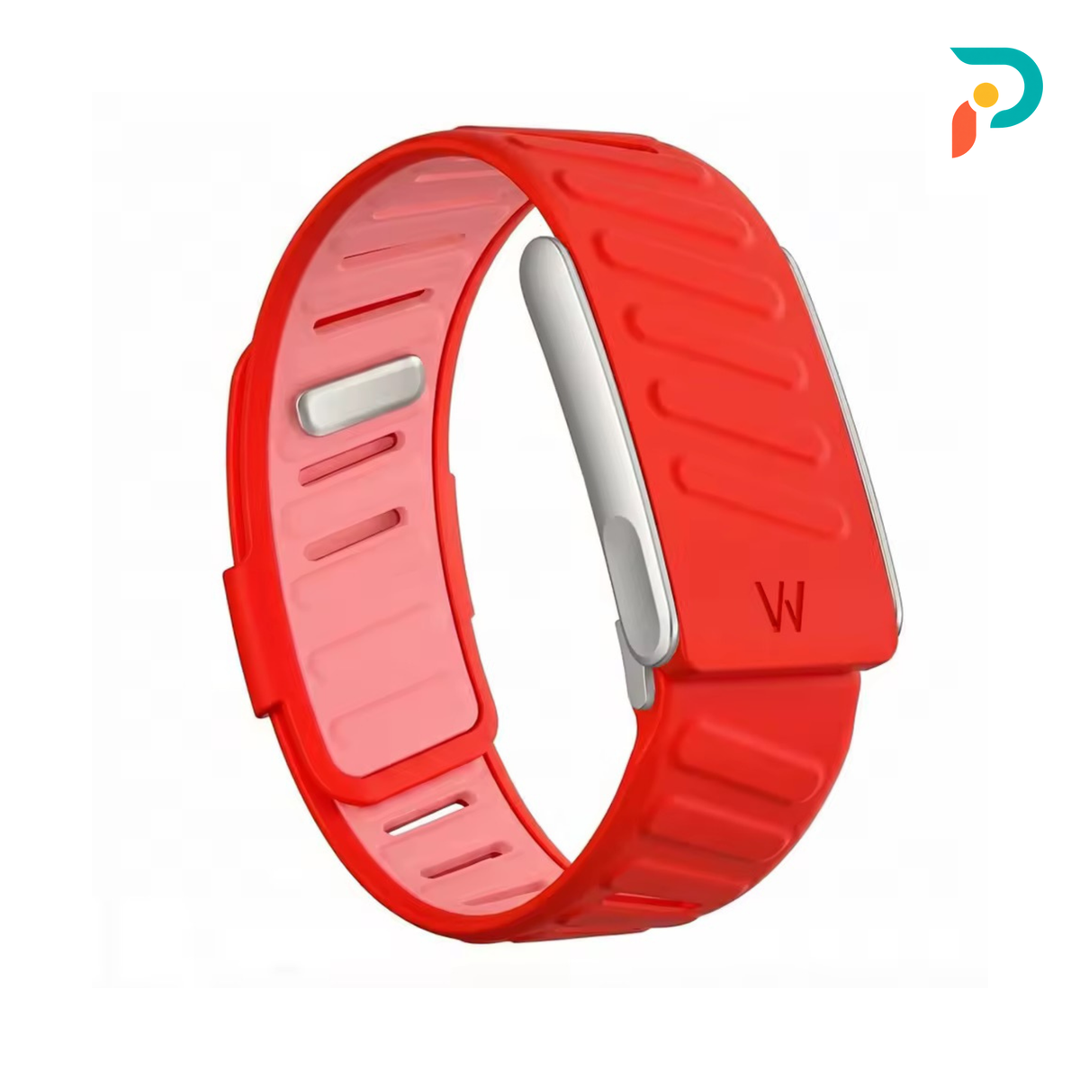 Red SportFlex — Silver Buckle
