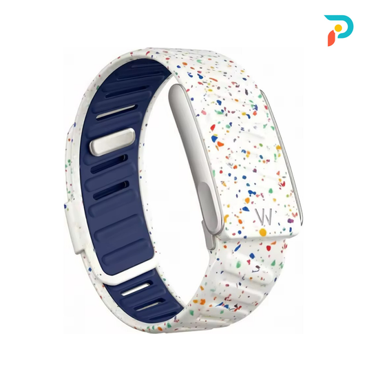 White Dots SportFlex — Silver Buckle