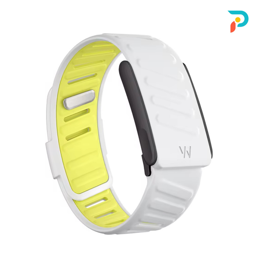 White Yellow SportFlex — Black Buckle